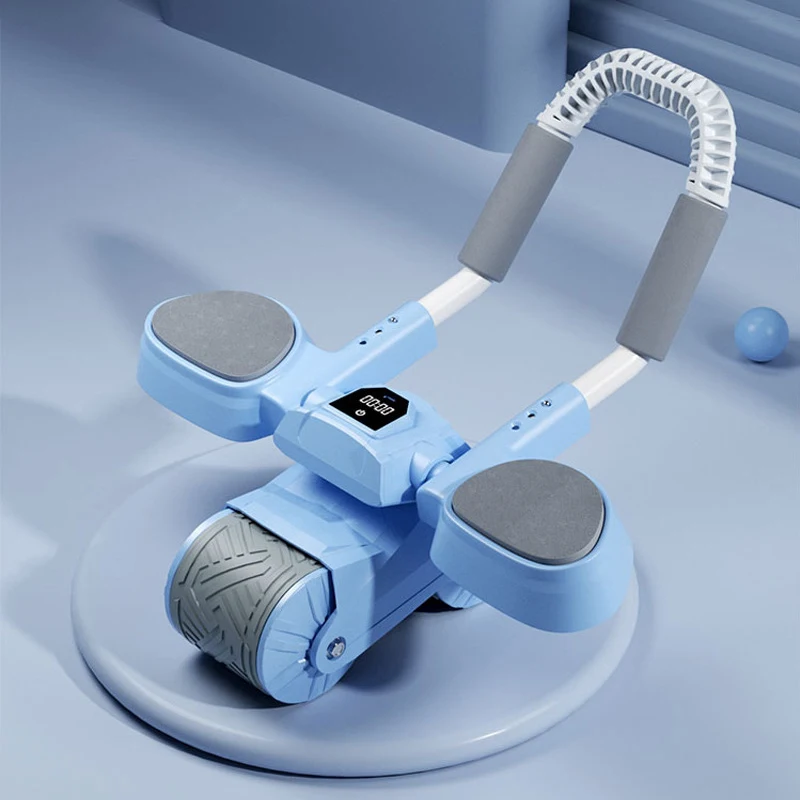 Ab Roller Wheel With Elbow Support - Betaalbare, slimme buikspierwiel met automatische terugveerfunctie,