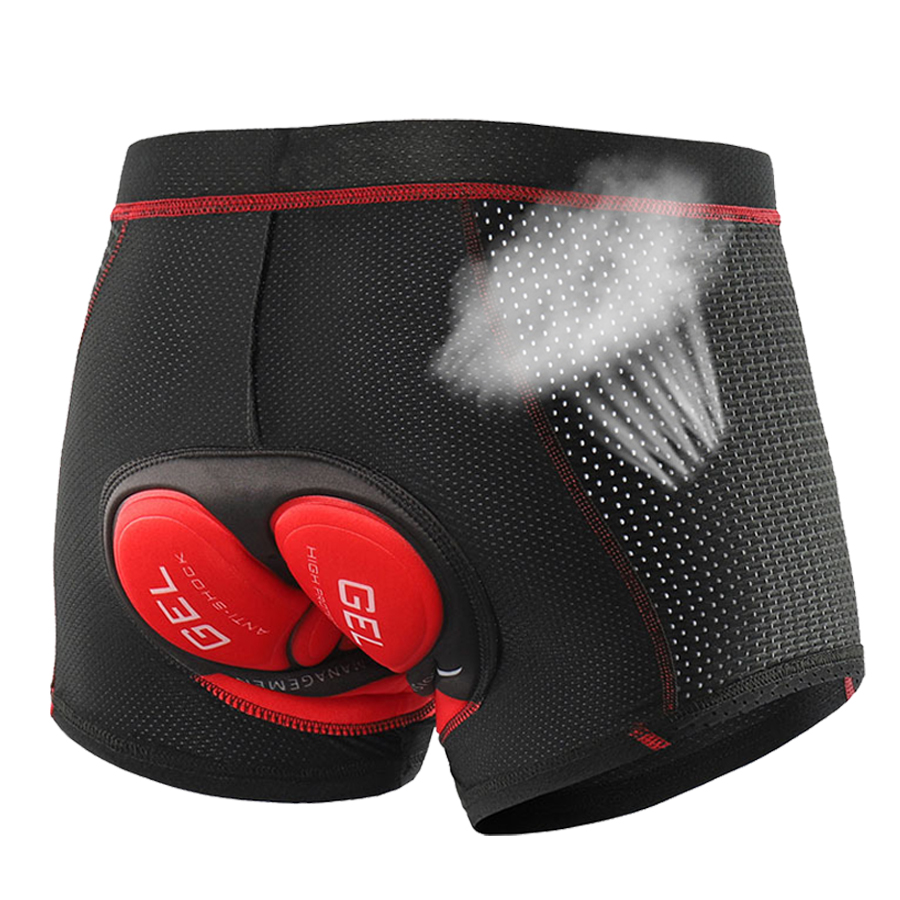 Padded Cycling Shorts 5D Gel - NEWBOLER Ademende fietsbroek Fietsondergoed 5D Gel