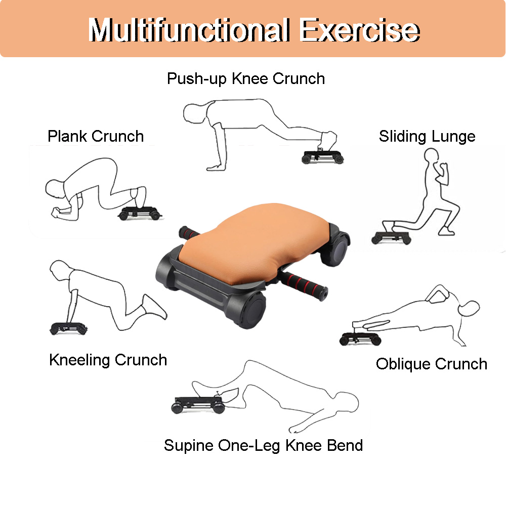 Ab Roller, 4-wielige automatis - Ab Roller Wheel With Elbow Support recensie en prijs