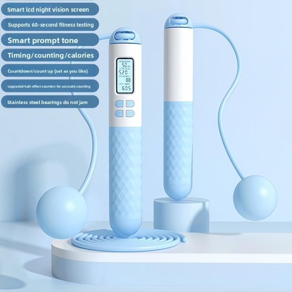 Draagbaar, snoerloos springtou - Smart Jump Rope Digital Counter recensie en prijs