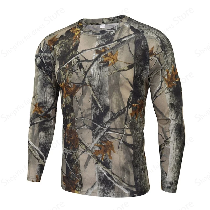 Heren Camo T-shirt met lange m - Hiking recensie en prijs