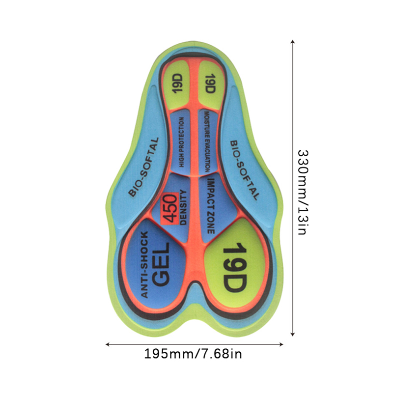Fietskussenshorts Kussen Ademe - Padded Cycling Shorts 5D Gel recensie en prijs